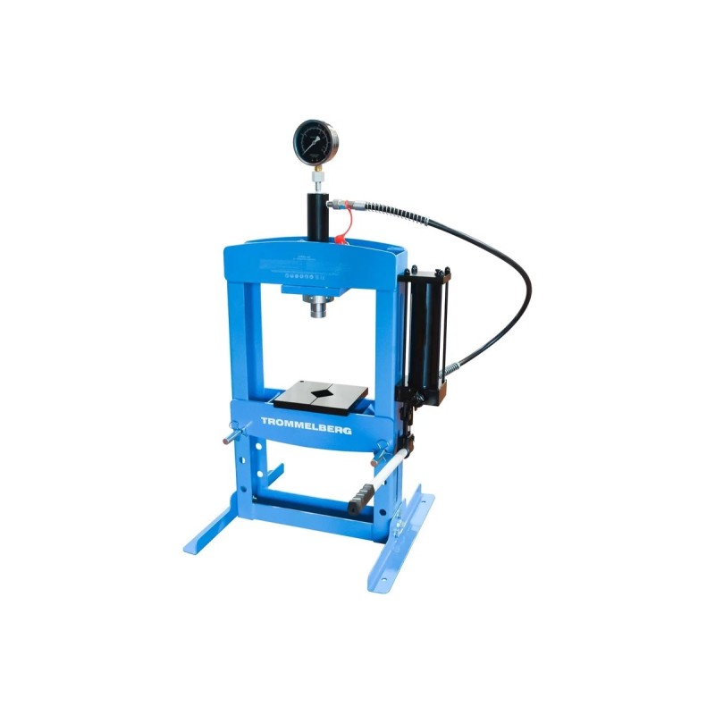 Пресс гидравлический 10 т с гидроцилиндром-насосом, манометром Trommelberg SD261210