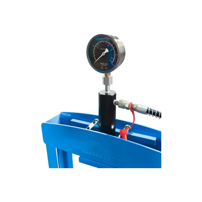 Пресс гидравлический 10 т с гидроцилиндром-насосом, манометром Trommelberg SD261210