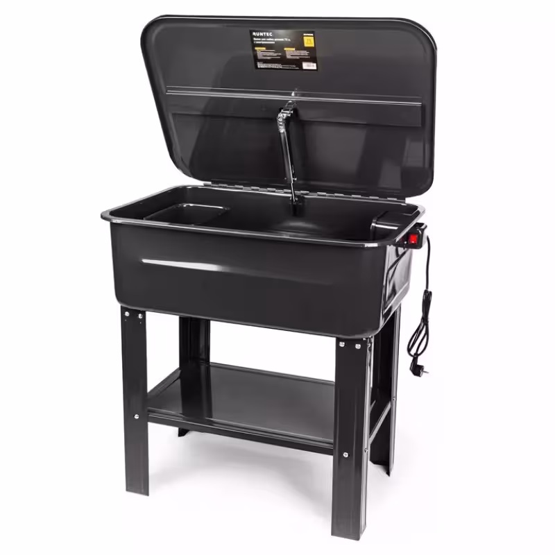 Ванна для мойки деталей 75 л, с электронасосом Runtec RT-PW20G