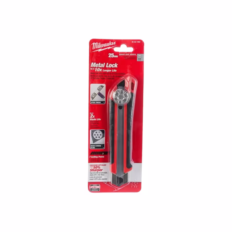 Нож строительный Milwaukee 48221962, 25 мм