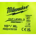 Перчатки защитные Milwaukee Hi-Vis Cut level 3/C, размер XL/10