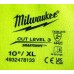 Перчатки защитные Milwaukee Hi-Vis Cut level 3/C, размер XL/10