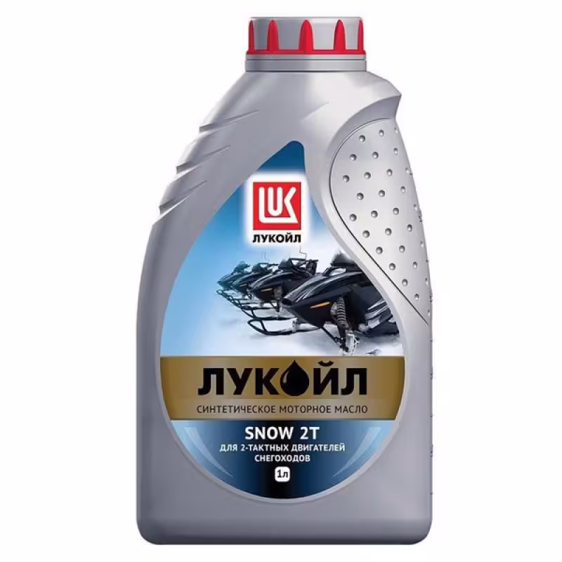 Масло моторное синтетическое для 2Т двигателей Лукойл Snow, 1 л