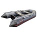 Надувная лодка ПВХ HunterBoat 290 ЛКА, НДНД, серый