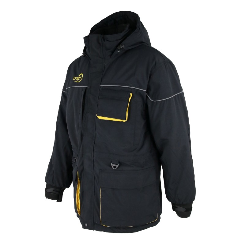 Костюм мужской Элементаль Ifrit Manticore К-475, ткань Таслан, цвет черный, размер 48-50, 170-176 см