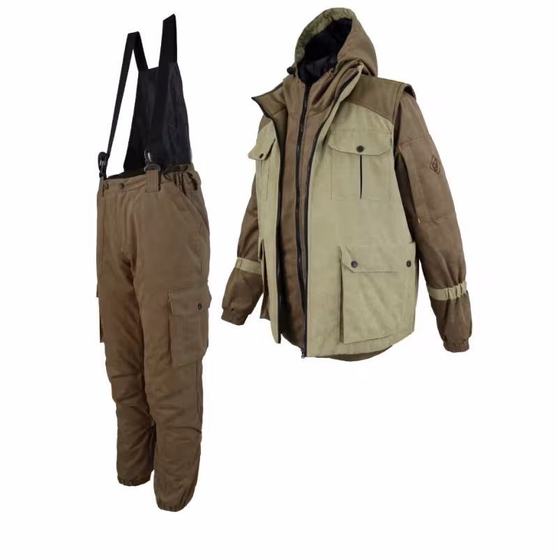 Костюм мужской Элементаль Ifrit Wizard-3, ткань Финляндия, цвет коричневый, размер 56-58, 182-188 см