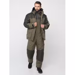 Костюм мужской Huntsman (Восток) Yukon Ice, ткань Breathable, Хаки, размер 52-54, 170-176 см