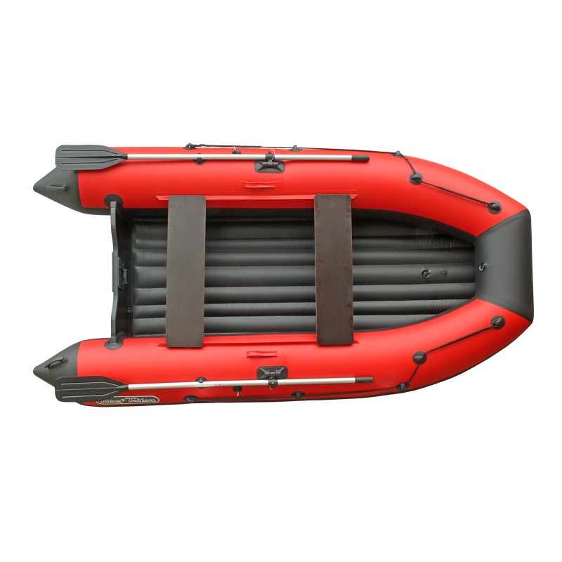 Надувная лодка ПВХ Angler Reef Triton 360, НДНД, красный