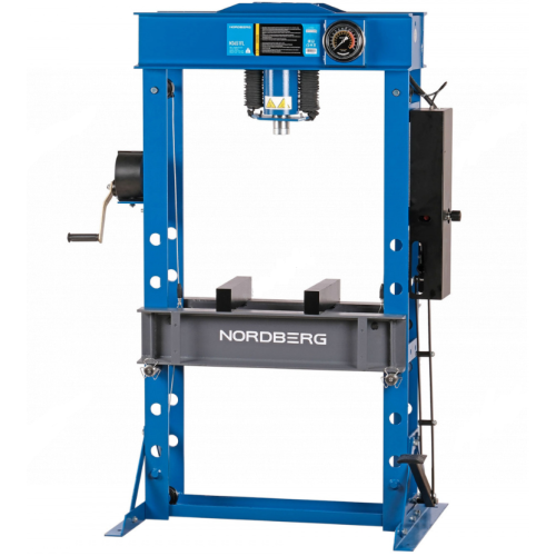 Пресс гидравлический 50 т с насосом, манометром Nordberg N3651FL