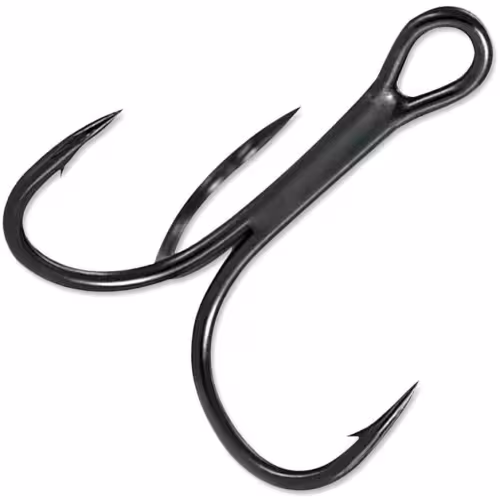 Крючок тройной VMC 7554 BN №02, черный,  5 шт