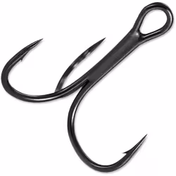 Крючок тройной VMC 7554 BN №04, черный, 5 шт