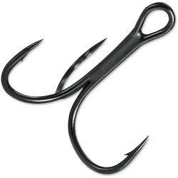 Крючок тройной VMC 7554 BN №06, черный, 5 шт
