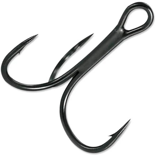 Крючок тройной VMC 9651 BN №08, черный, 10 шт