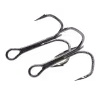 Крючок тройной VMC 9651 BN №08, черный, 10 шт