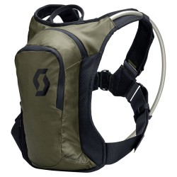 Рюкзак Scott Hydration Backpack Radar 3 black/fir green, черный/зеленый, 3 л