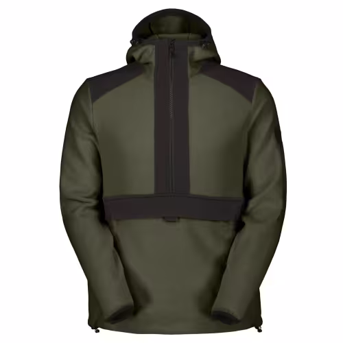 Худи Scott Pullover Original Fleece, полиэстер, зеленый, размер L, 183-188 см