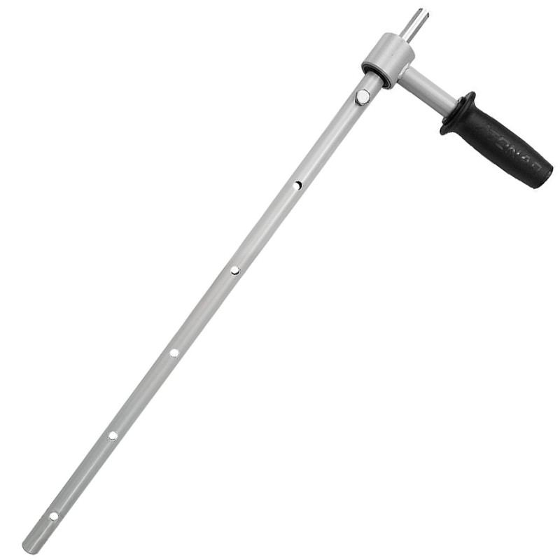 Адаптер для ледобура под шуруповерт Тонар АШ.2023.ПК.Т, 19 мм   телескопический с ручкой,  подшипники качения