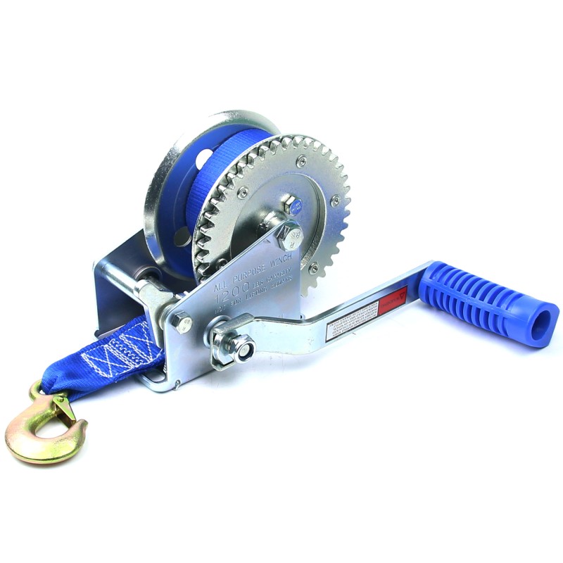 Лебедка барабанная Trailercom MW070104, 0.545 т, 6 м