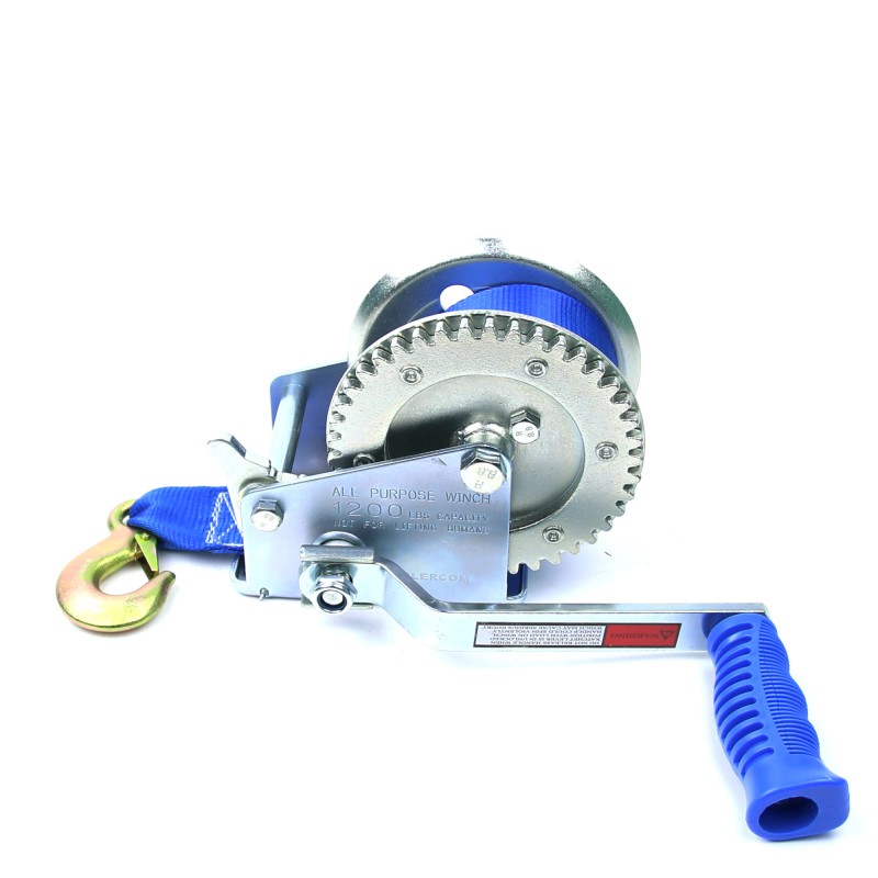 Лебедка барабанная Trailercom MW070104, 0.545 т, 6 м