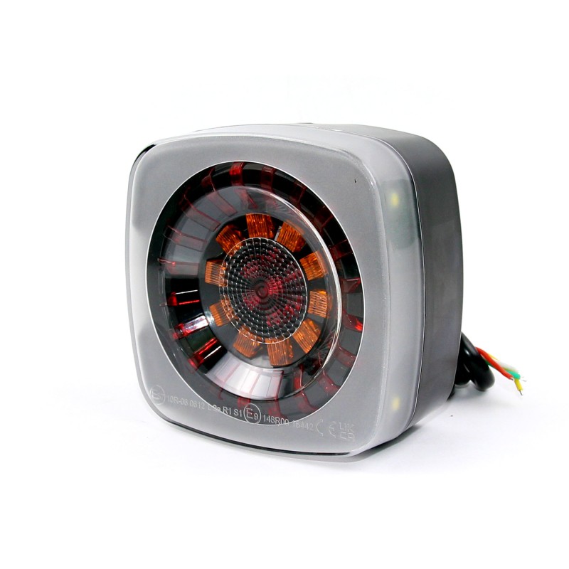 Фонарь задний Ledworker E7504-1 L провод, левый