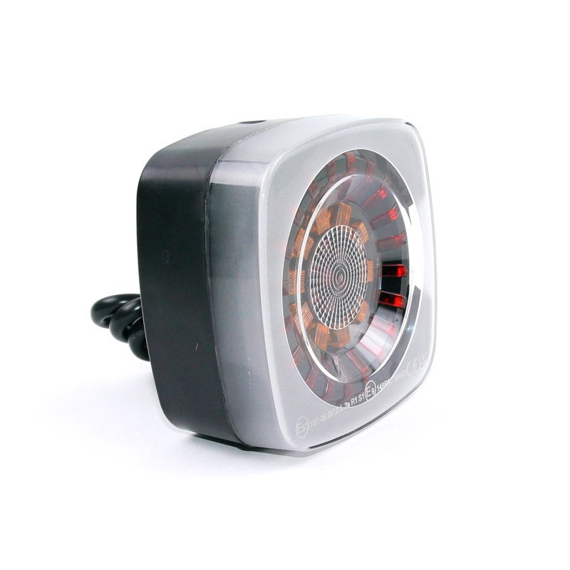 Фонарь задний Ledworker E7504-1 L провод, левый