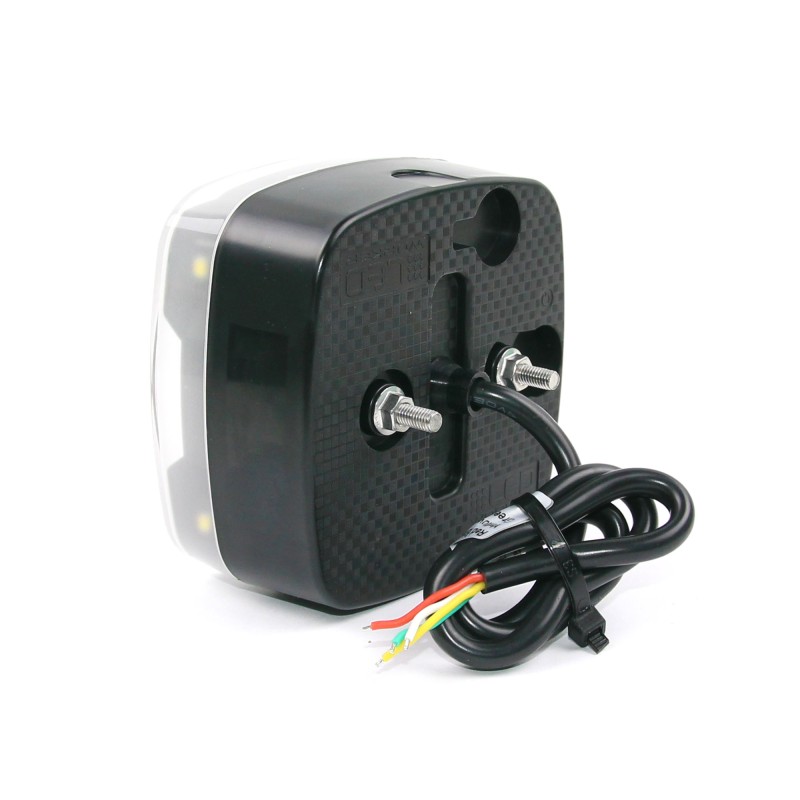 Фонарь задний Ledworker E7504-1 L провод, левый