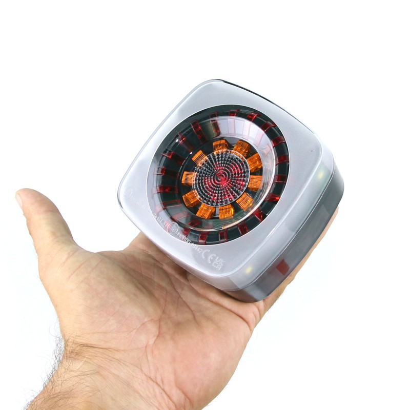 Фонарь задний Ledworker E7504-1 L провод, левый