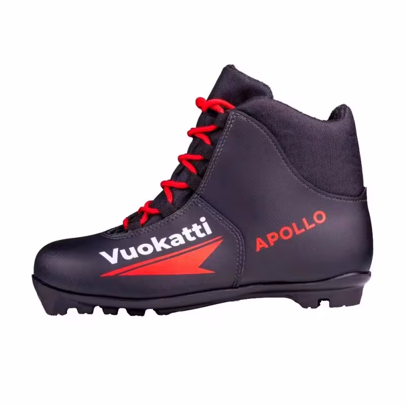 Ботинки лыжные Vuokatti Apollo NNN, черный/красный, размер 44