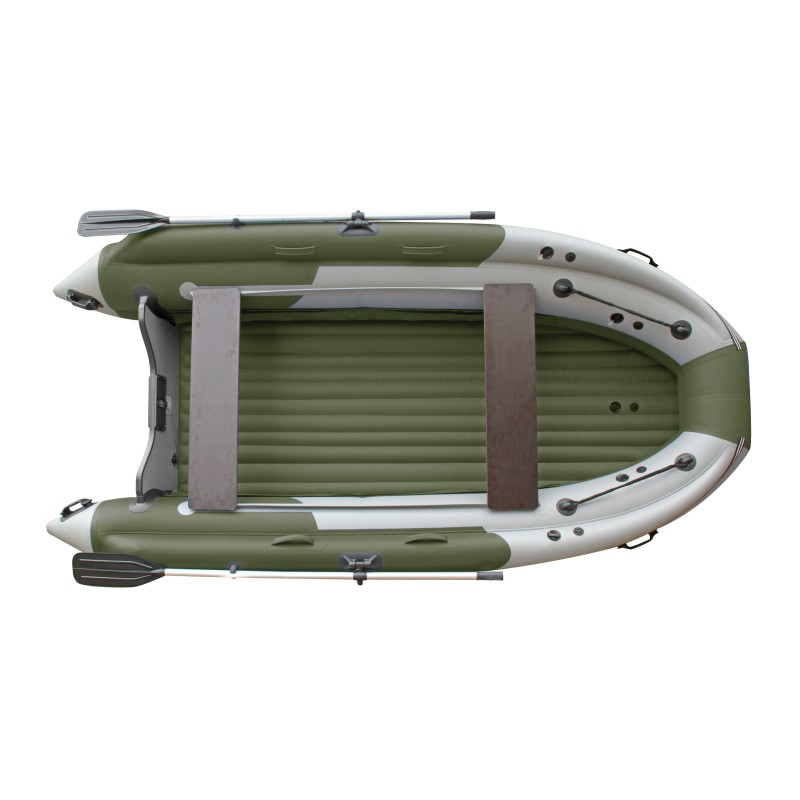 Лодка РИБ с интегрированным фальшбортом Angler Tornado 400S Fi