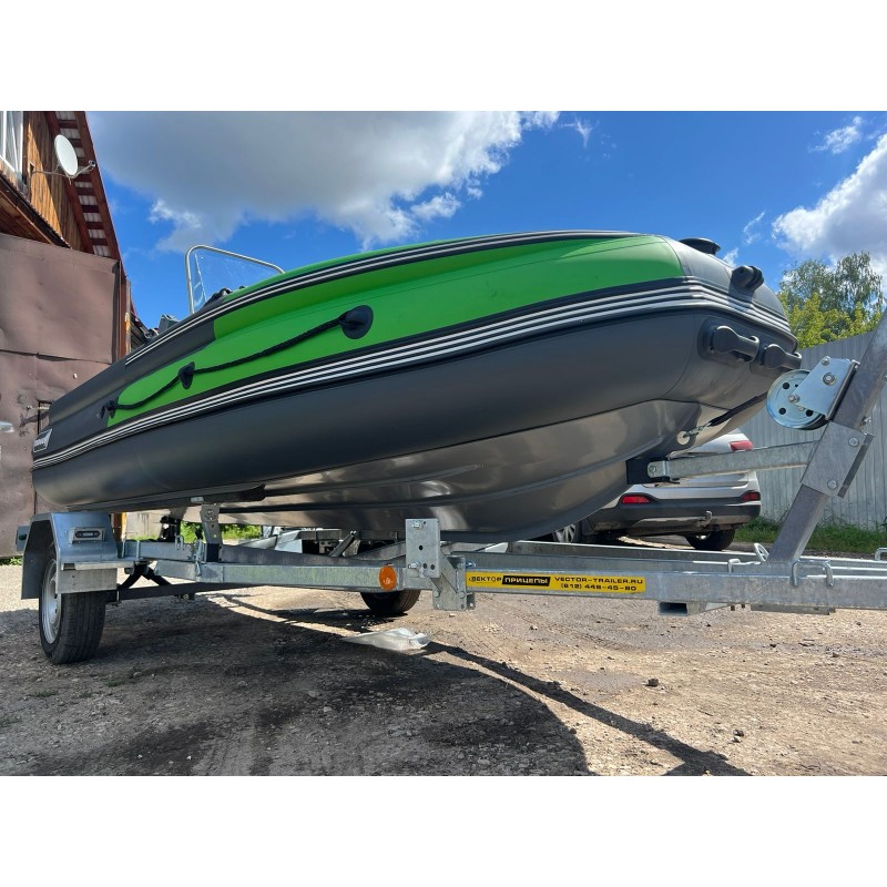 Лодка РИБ с интегрированным фальшбортом Angler Tornado 400S Fi