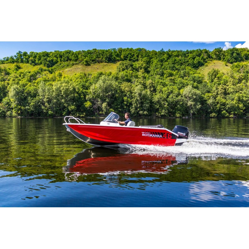 Лодка алюминиевая VBoats Волжанка 46 Fish (46F 53 K425)