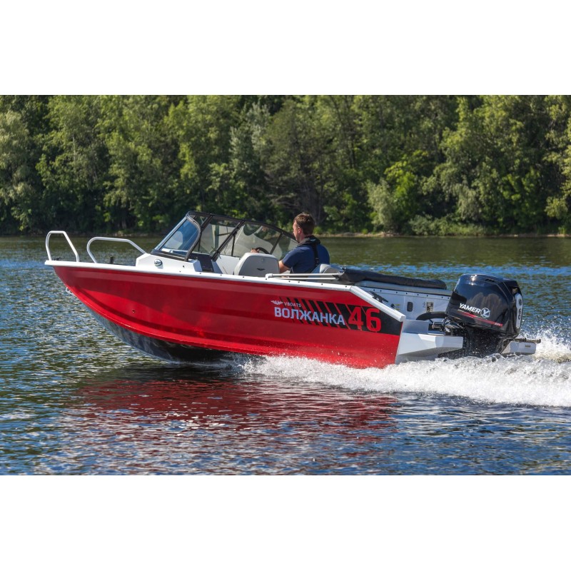 Лодка алюминиевая VBoats Волжанка 46 Fish (46F 53 K425)