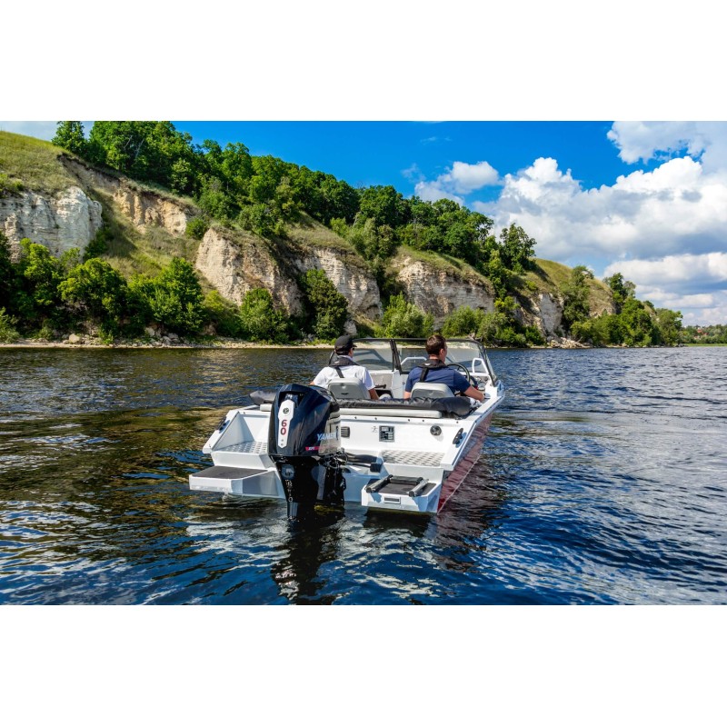 Лодка алюминиевая VBoats Волжанка 46 Fish (46F 53 K425)