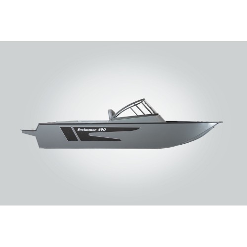 Лодка пластиковая Технополимер Swimmer 490 (RU-TNPCX054L422)