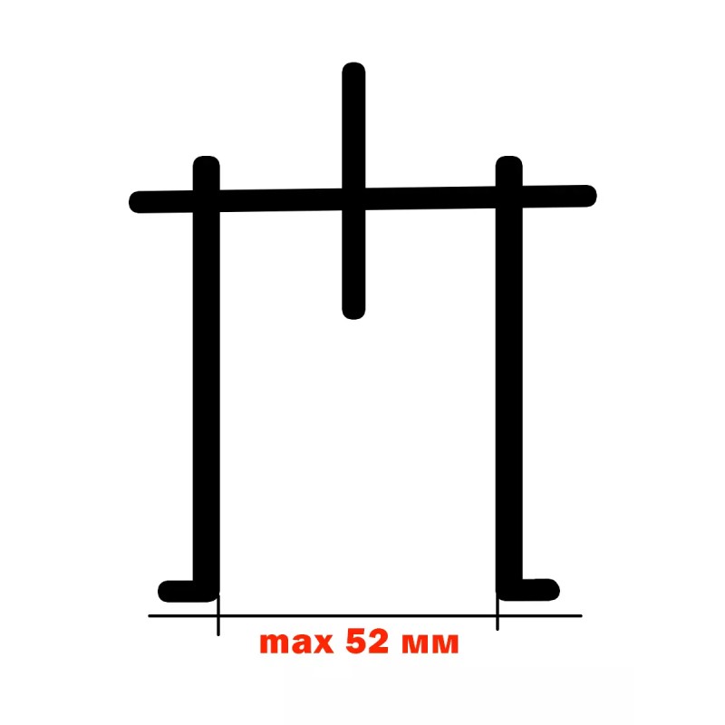 Съемник подшипников двухлапый, передвижной Дело Мастера 72124, 100 мм