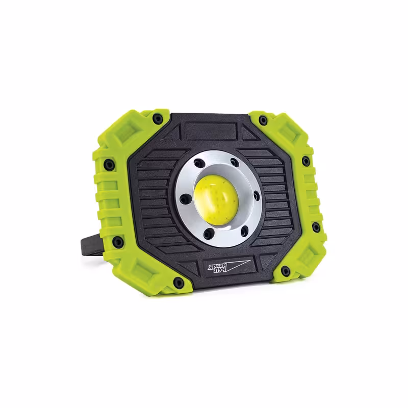 Фонарь-прожектор Яркий Луч Dragon A-30, 4000 mAh, 6000 K, черный