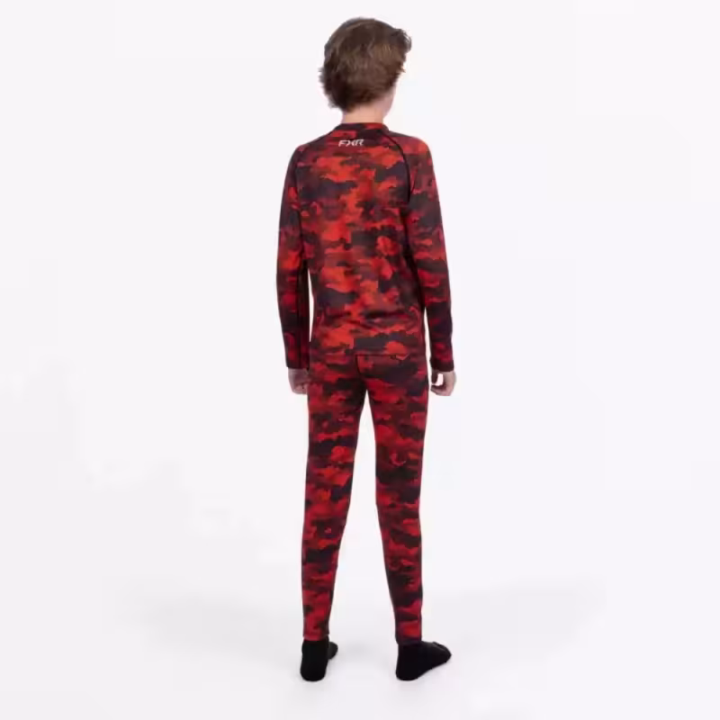 Комплект термобелья FXR Atmosphere Red Hex, красный камуфляж, размер XL