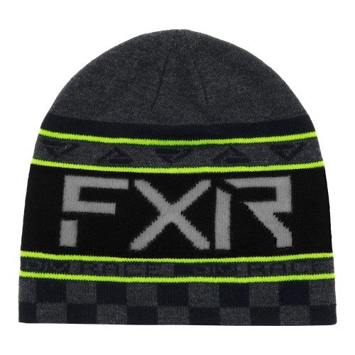 Шапка FXR Race Division Char Heather/Orange,Plus серый, размер универсальный