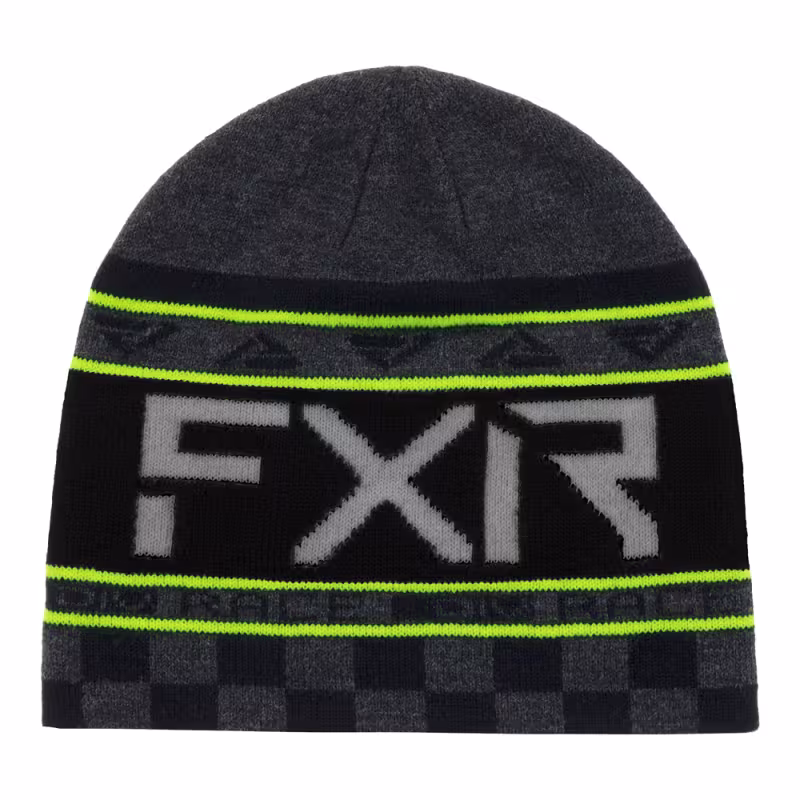 Шапка FXR Race Division Char Heather/Orange,Plus серый, размер универсальный