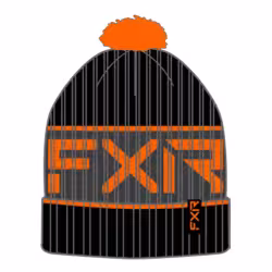 Шапка FXR Wool Excursion Black/Orange, Adult, черный, размер универсальный