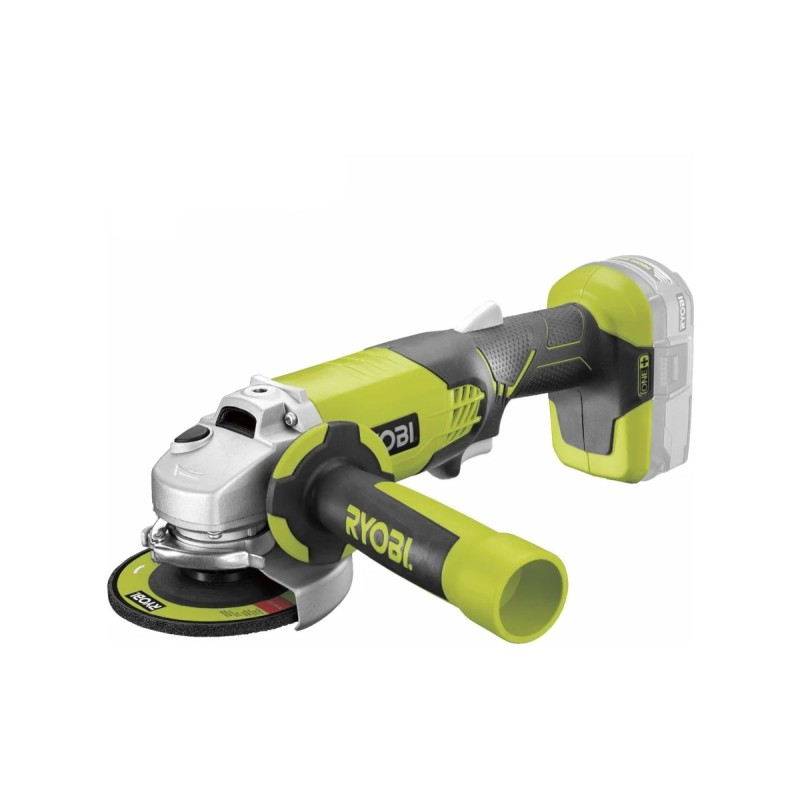 Шлифмашина угловая аккумуляторная Ryobi One+ R18AG-0