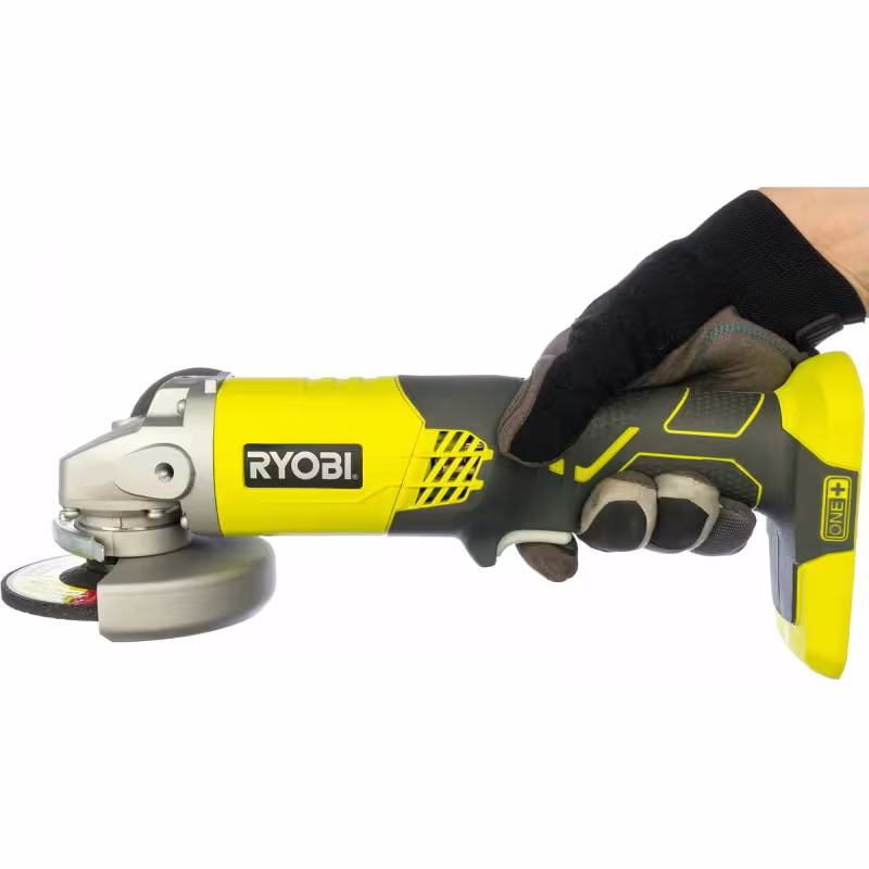 Шлифмашина угловая аккумуляторная Ryobi One+ R18AG-0