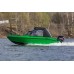 Лодка алюминиевая Vboats Волжанка Yava XL Fish с лодочным мотором Yamery EF 130, транец 635 мм (53F 06 K425)
