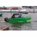 Лодка алюминиевая Vboats Волжанка Yava XL Fish с лодочным мотором Yamery EF 130, транец 635 мм (53F 06 K425)