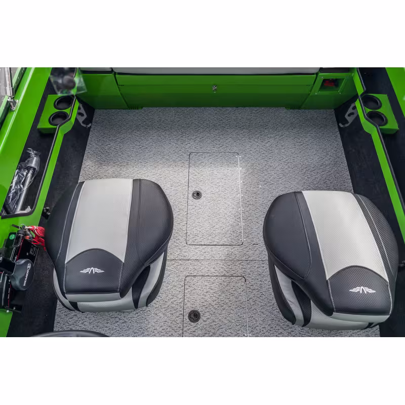 Лодка алюминиевая Vboats Волжанка Yava XL Fish с лодочным мотором Yamery EF 130, транец 635 мм (53F 06 K425)