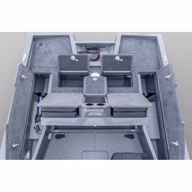 Лодка алюминиевая VBoats Волжанка FishPro X7, транец 635 мм (X7F 04 L425)