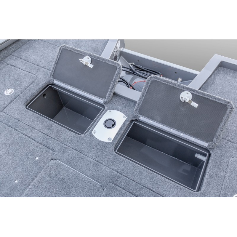 Лодка алюминиевая VBoats Волжанка FishPro X7, транец 635 мм (X7F 04 L425)