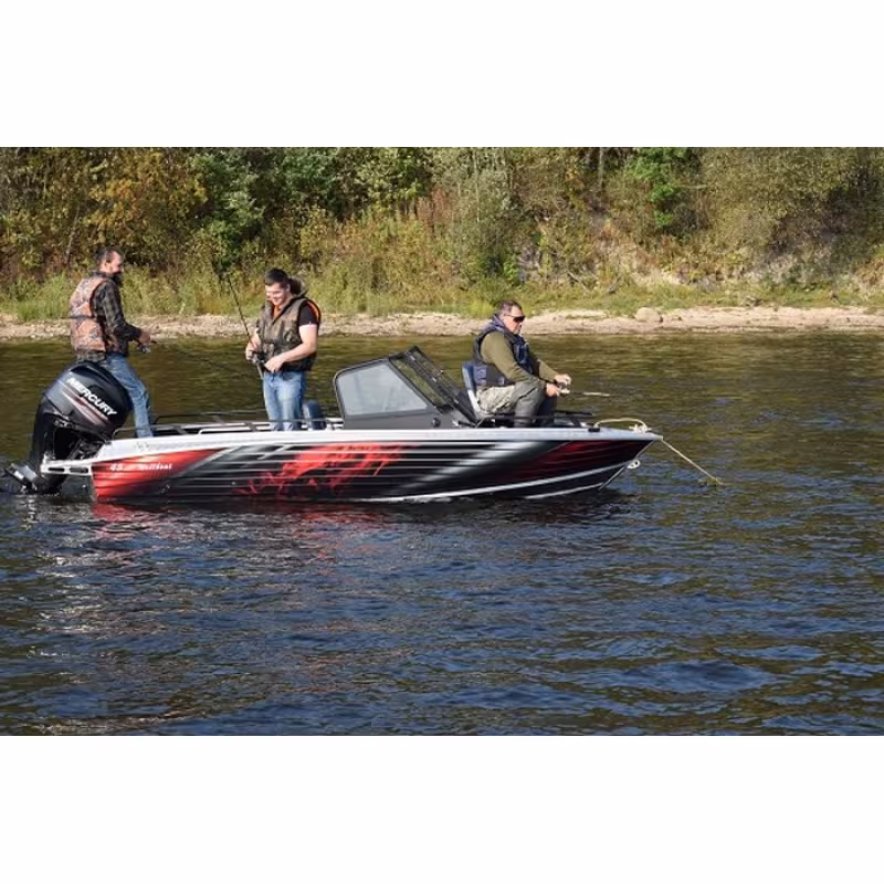 Лодка алюминиевая Wellboat 45 AUL