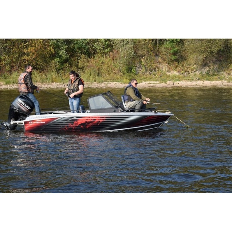 Лодка алюминиевая Wellboat 45 AUL