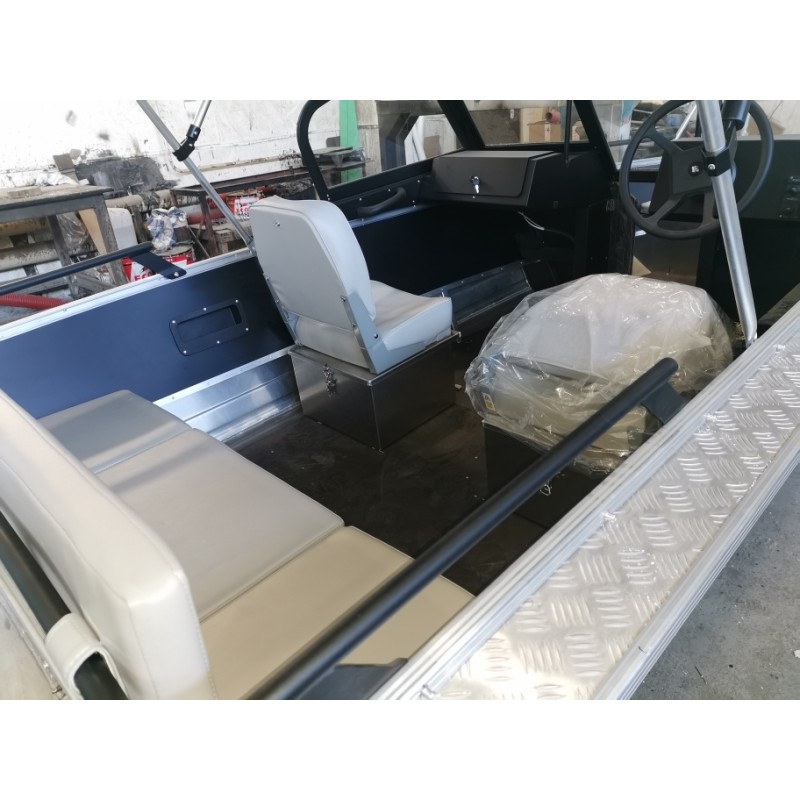 Лодка алюминиевая Wellboat-41-4